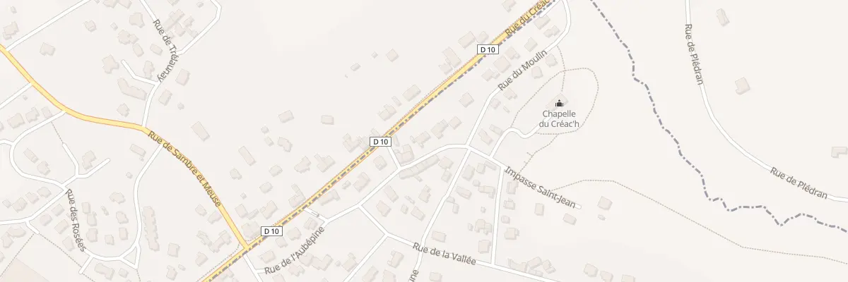 Plan du 3 Rue Saint-Jean à Plédran