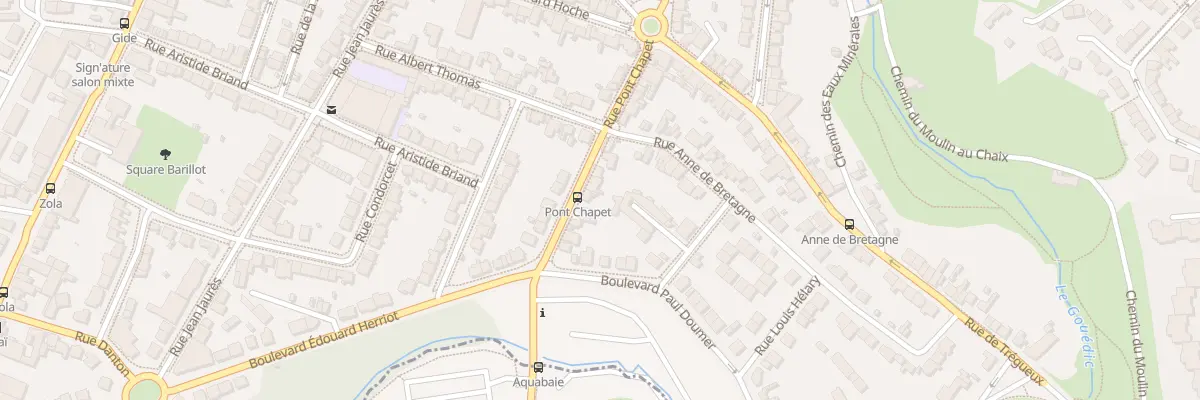 Plan du 19 Rue du Pont Chapet à Saint-Brieuc