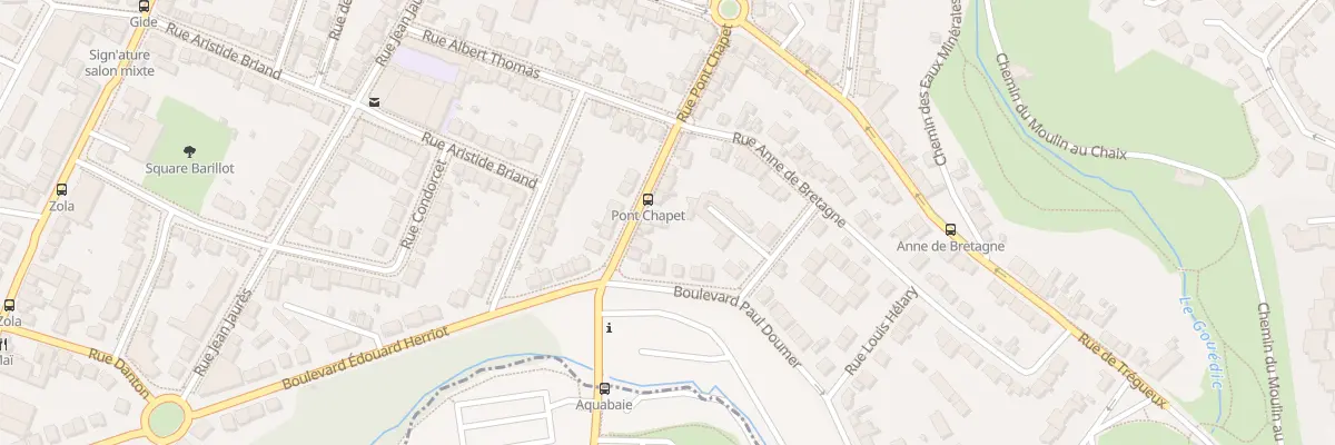 Plan du 21 Rue du Pont Chapet à Saint-Brieuc
