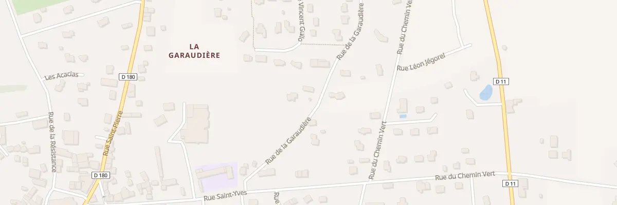 Plan du 173 Rue de la Garaudière à Crédin