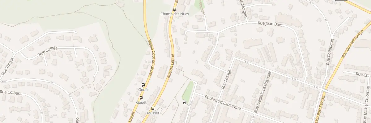 Plan du 60 Rue du Légué à Saint-Brieuc