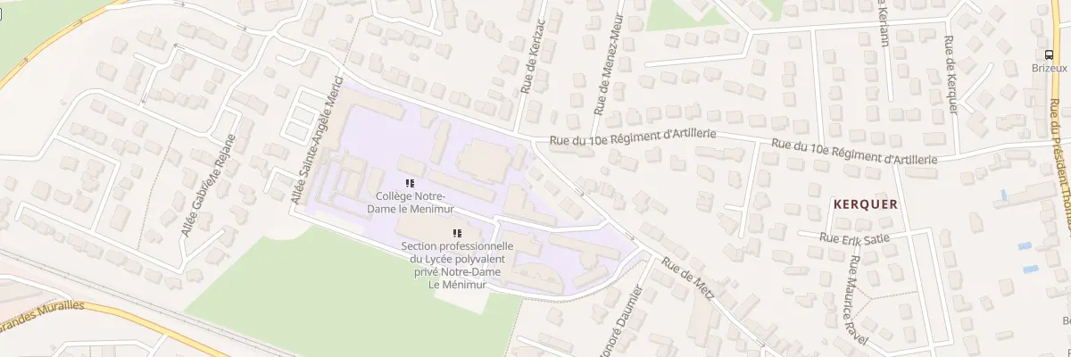 Plan du 79 Rue de Metz à Vannes