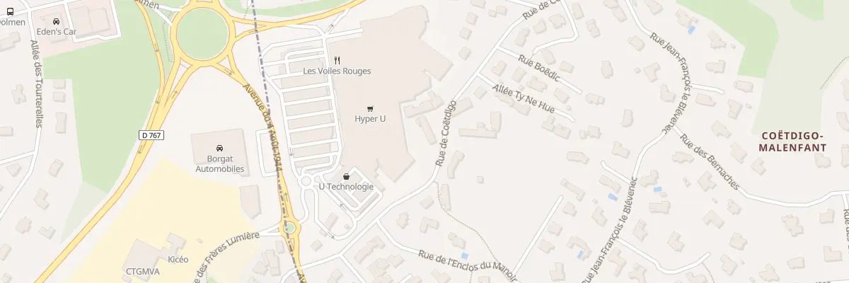Plan du 62 Rue de Coëtdigo à Saint-Avé