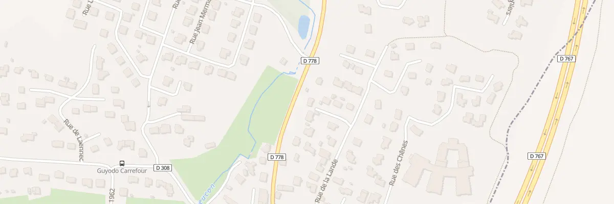 Plan du 31 Rue de la Lande à Meucon
