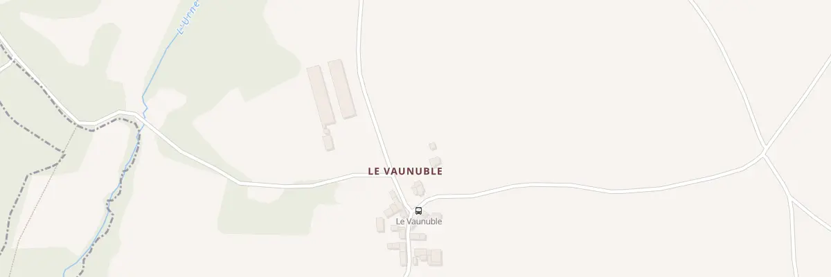 Plan du 5426 La Vaunuble à Saint-Carreuc