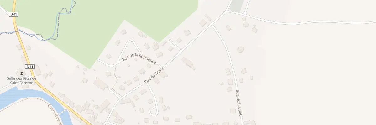 Plan du 12 Rue du Stade à Rohan