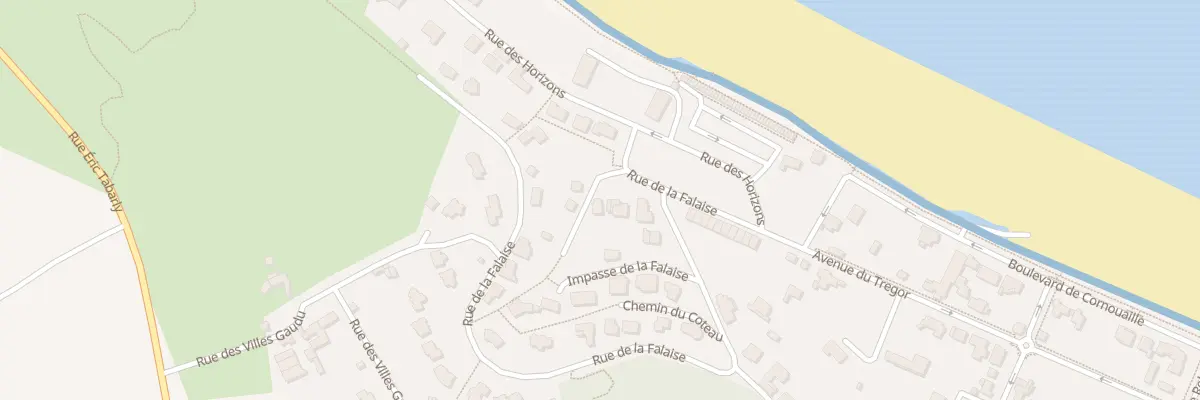 Plan du 8 Rue de la Falaise à Plérin