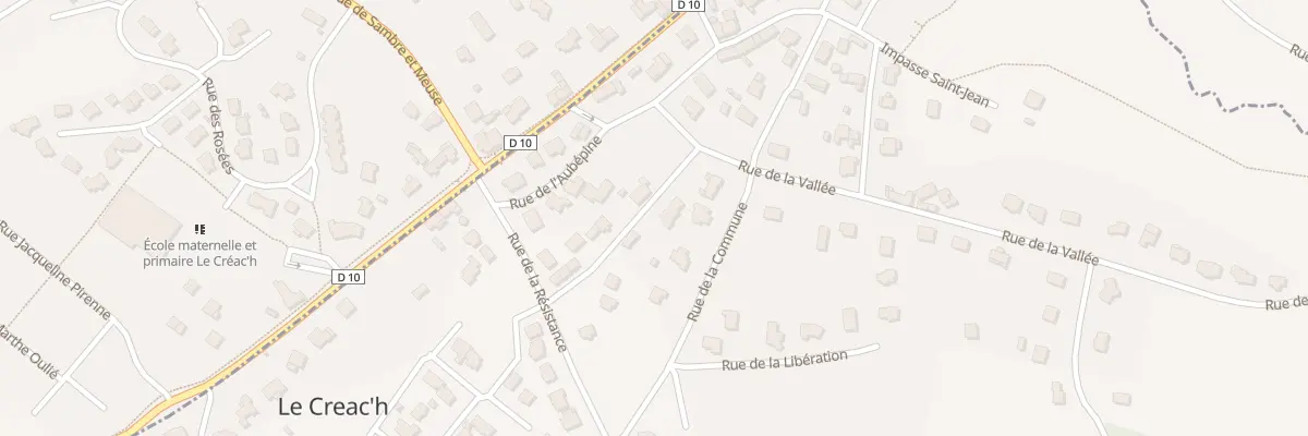 Plan du 6 Rue de la Vallée à Plédran
