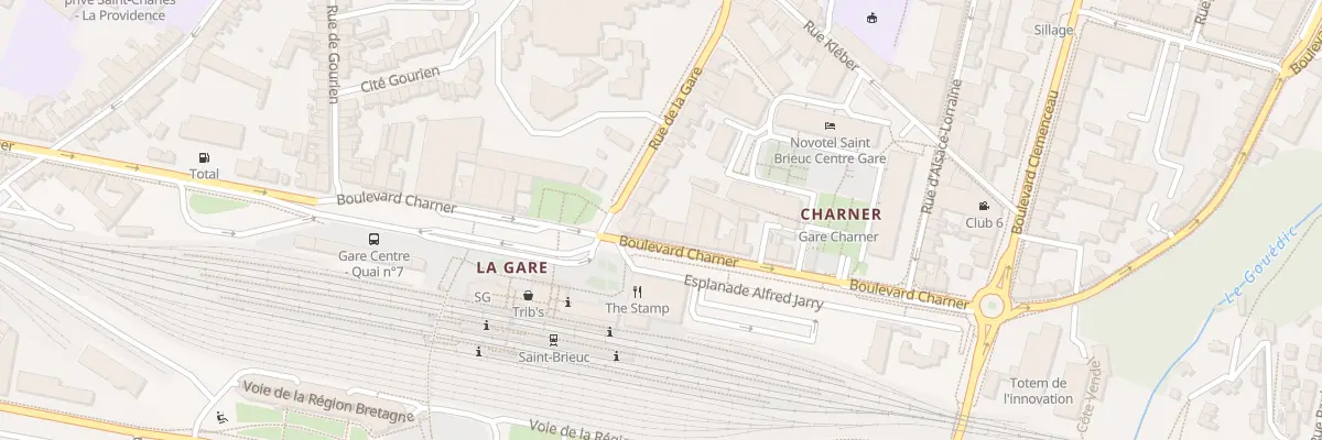 Plan du 18 Bd Charner à Saint-Brieuc