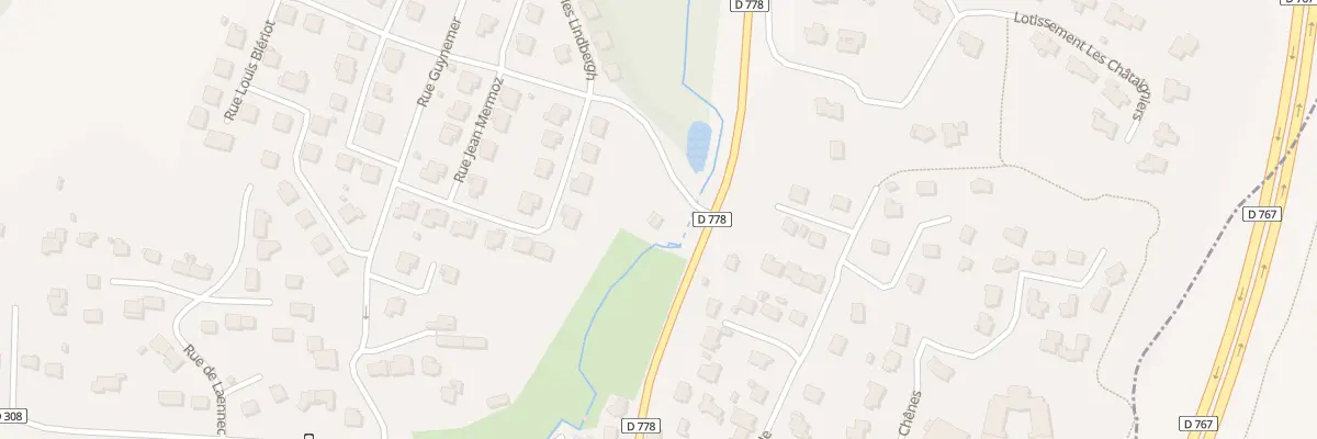 Plan du 19 Rte de Pontivy à Meucon