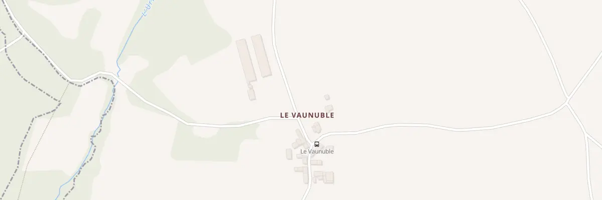 Plan du 5319 La Vaunuble à Saint-Carreuc