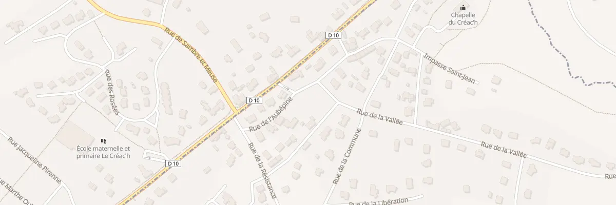 Plan du 13 Rue de la Vallée à Plédran
