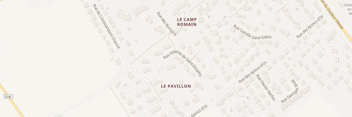Plan du 11 Rue Antoine de Saint Exupéry à Loudéac