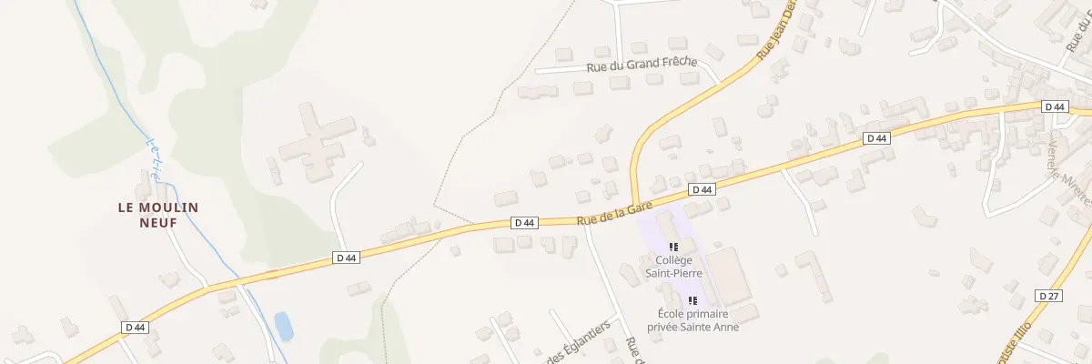 Plan du 52 Rue de la Gare à Plœuc-L’Hermitage