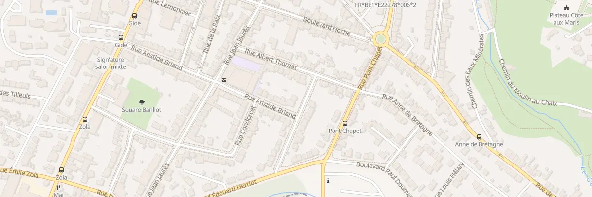 Plan du 4 Rue Ferdinand Buisson à Saint-Brieuc