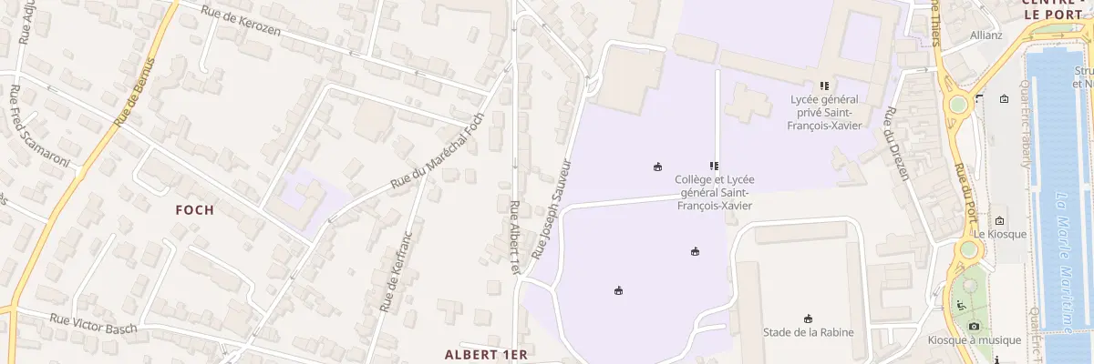 Plan du 18 Rue Joseph Sauveur à Vannes
