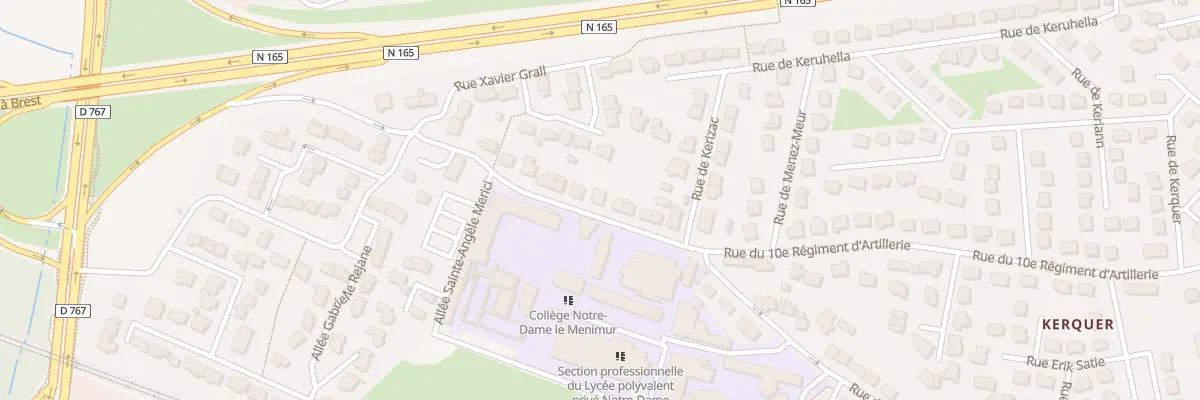 Plan du 106 Rue de Metz à Vannes