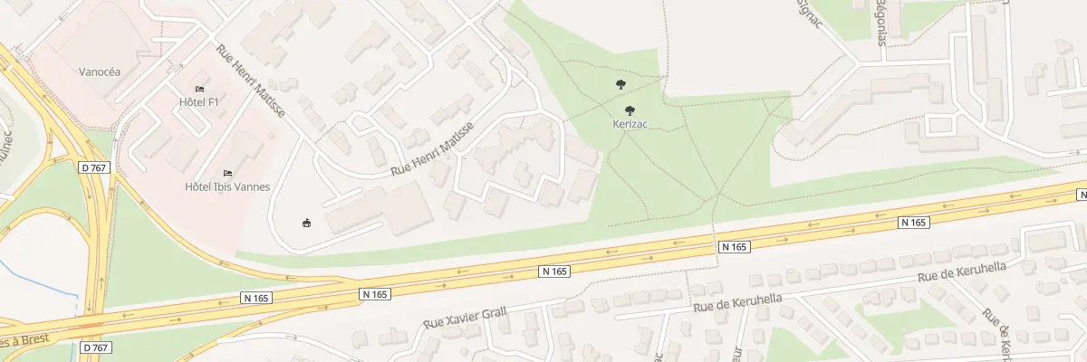 Plan du 26 Rue Mary Piriou à Vannes