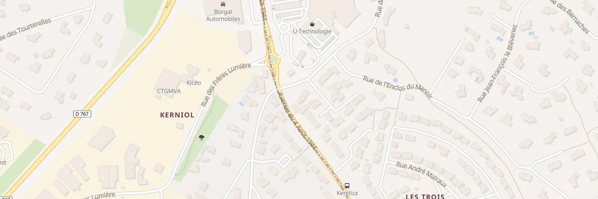 Plan du 53 Rue de Coëtdigo à Saint-Avé