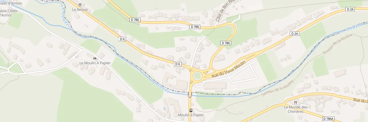 Plan du 8 Rue de Beauregard à Plérin