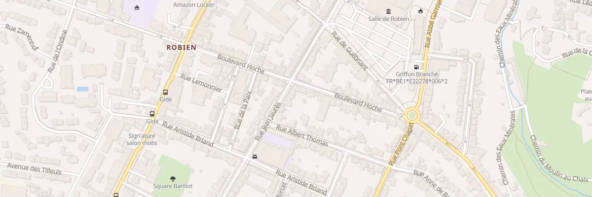 Plan du 5 Rue Jean Jaurès à Saint-Brieuc