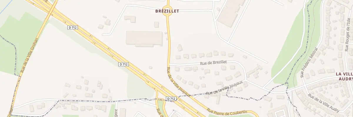 Plan du 1B Rue Pierre de Coubertin à Ploufragan