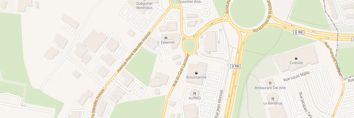 Plan du 33 Rue du Gué Lambert à Trégueux