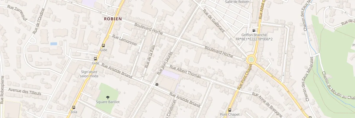 Plan du 13 Rue Jean Jaurès à Saint-Brieuc