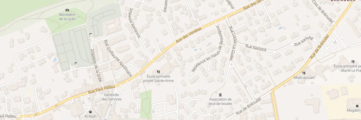 Plan du 8C Rue des Vénètes à Sarzeau