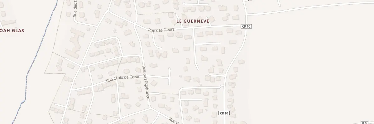 Plan du 6 Rue des Fauvettes à Locqueltas