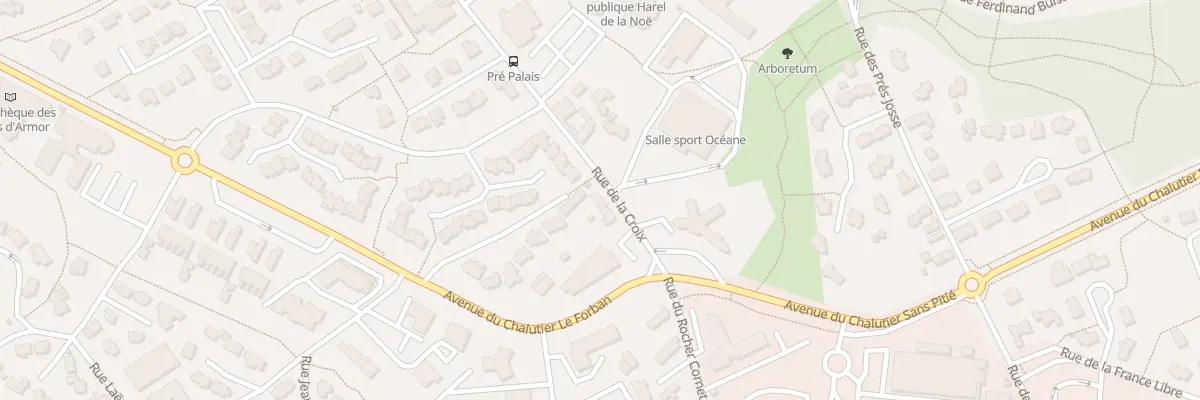 Plan du 12 Rue de la Croix à Plérin