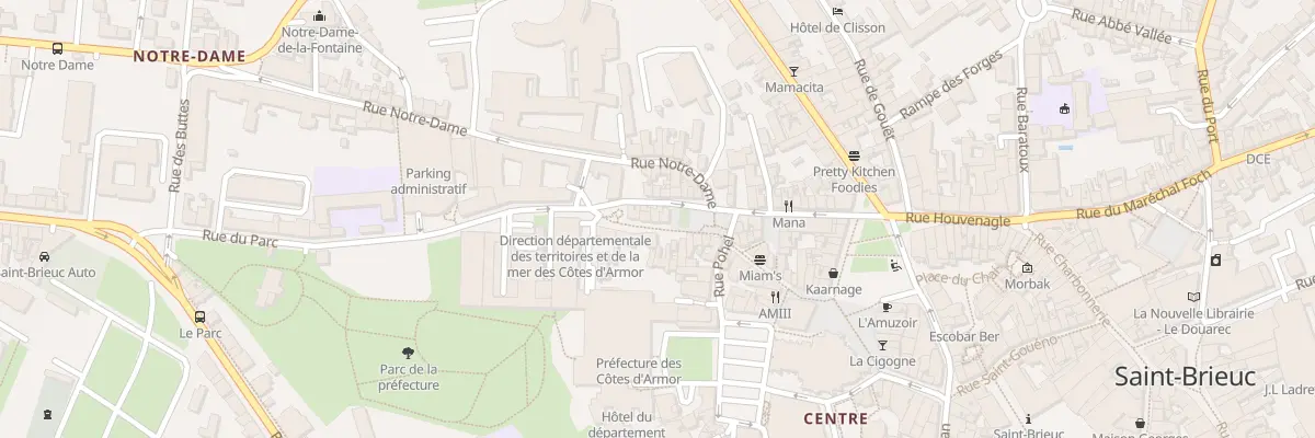 Plan du 30 Rue Fardel à Saint-Brieuc