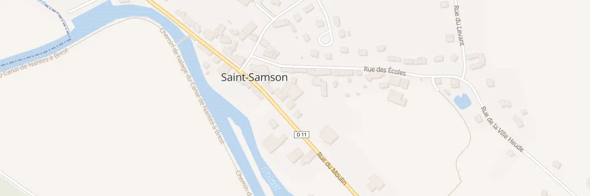 Plan du 5 Rue du Moulin à Rohan