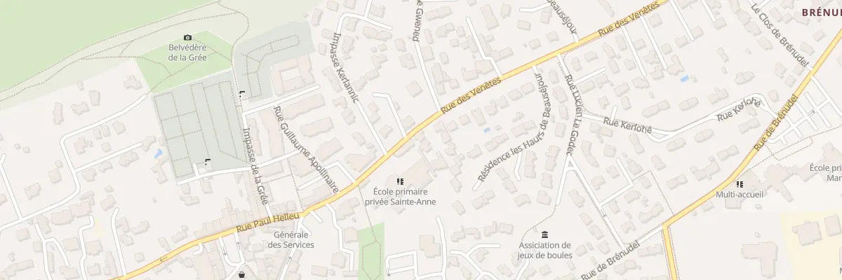 Plan du 6T Rue des Vénètes à Sarzeau