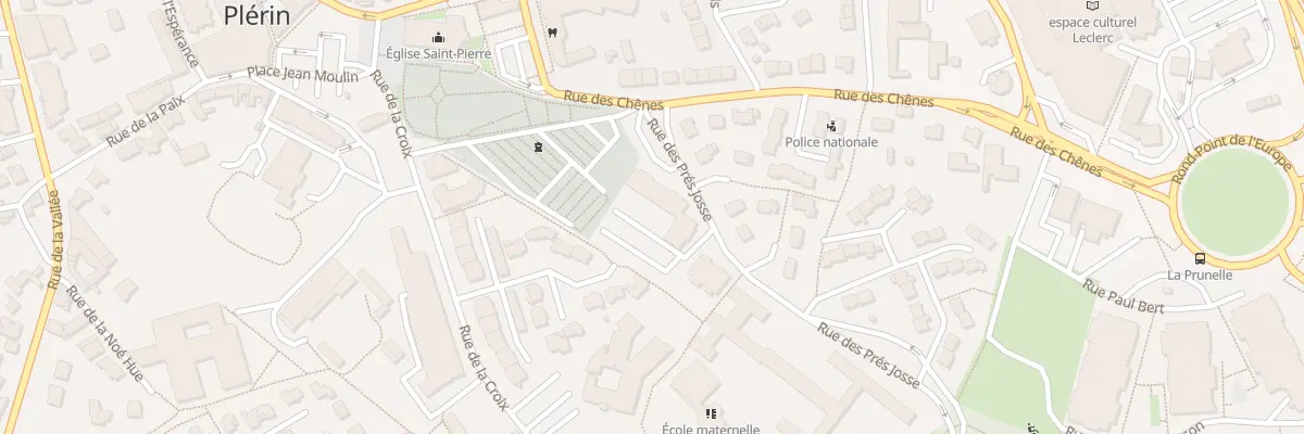 Plan du 4 Rue des Prés Josse à Plérin
