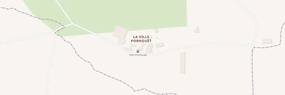 Plan du 5338 La Ville Porhouët à Saint-Carreuc