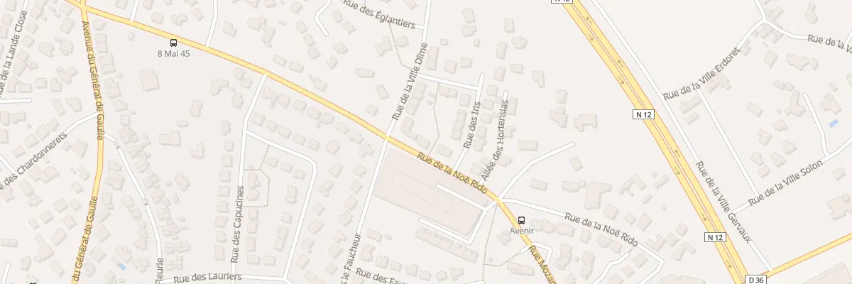 Plan du 3 Rue de la Noë Rido à Plérin
