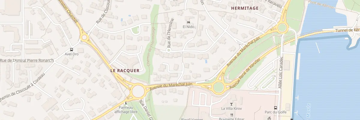 Plan du 15 Rue de l’ Hermine à Vannes