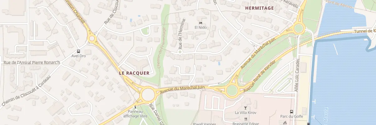 Plan du 17 Rue de l’ Hermine à Vannes