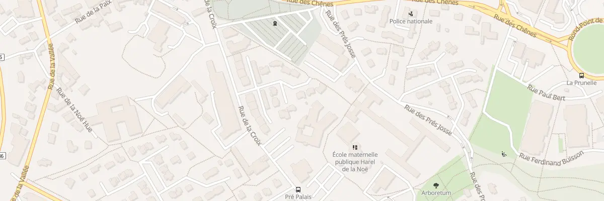Plan du 20 Rue Gaultier du Mottay à Plérin
