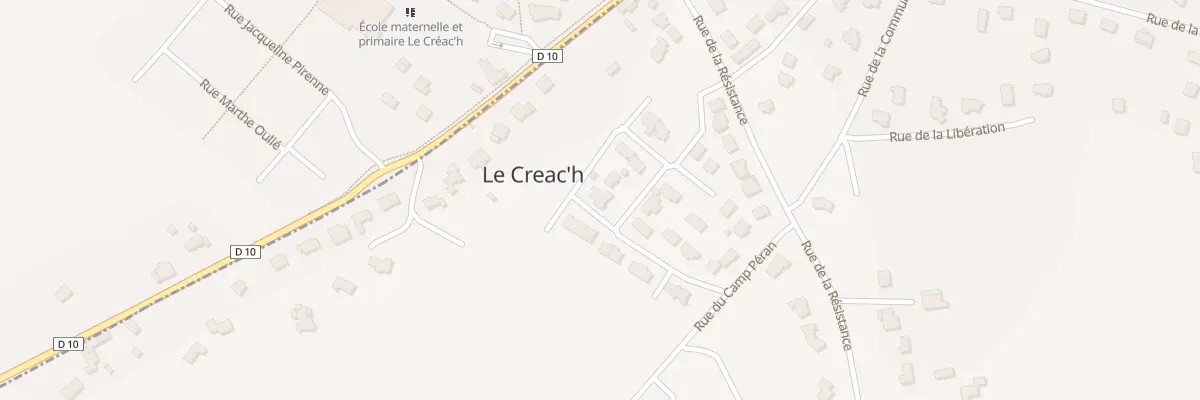 Plan du 4 Rue des Coquelicots à Plédran