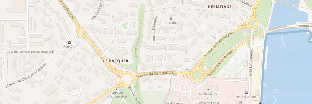 Plan du 19 Rue de l’ Hermine à Vannes