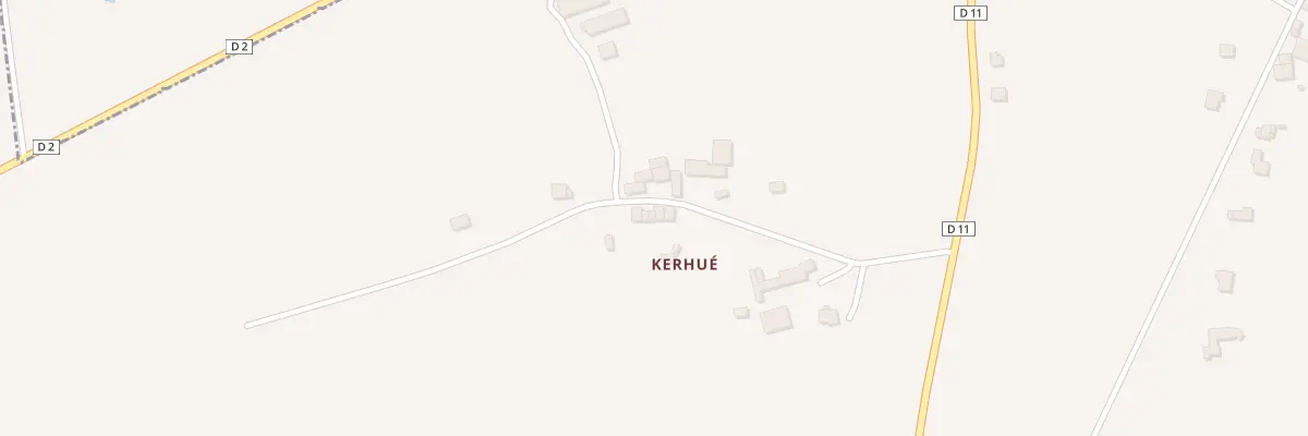 Plan du 5081 Kerhué à Crédin