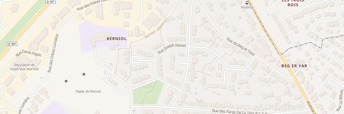 Plan du 43 Pl Henri de Montherlant à Vannes