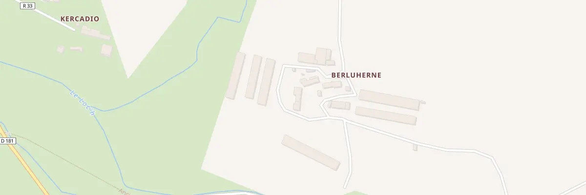 Plan du 5577 Berluherne à Locqueltas