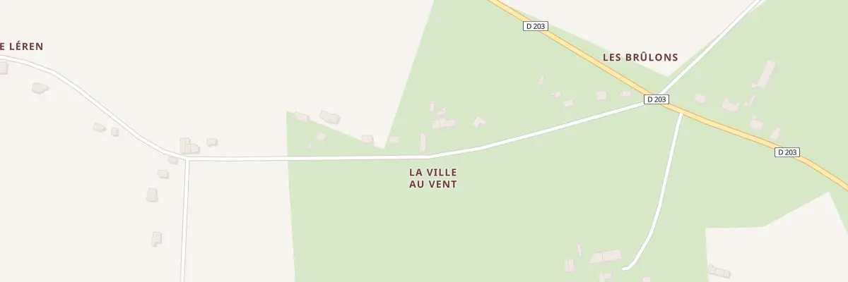 Plan du 30 Le Crano à Réguiny