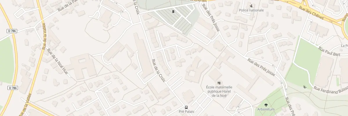 Plan du 14 Rue Gaultier du Mottay à Plérin