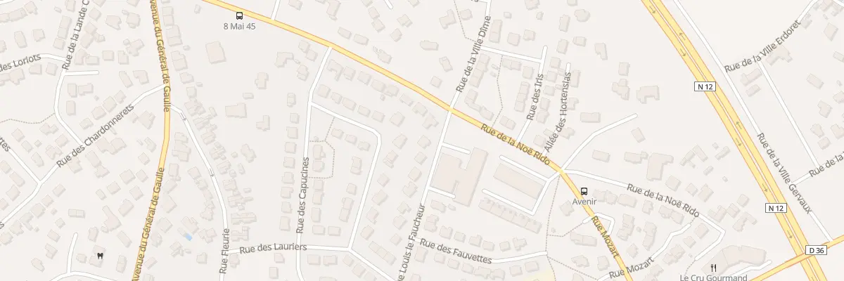 Plan du 25 Rue Louis Le Faucheur à Plérin