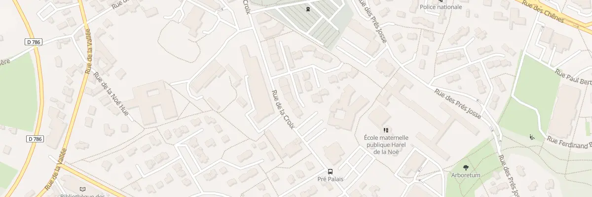 Plan du 6 Rue Gaultier du Mottay à Plérin