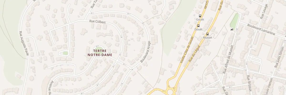 Plan du 69 Bd Arago à Saint-Brieuc